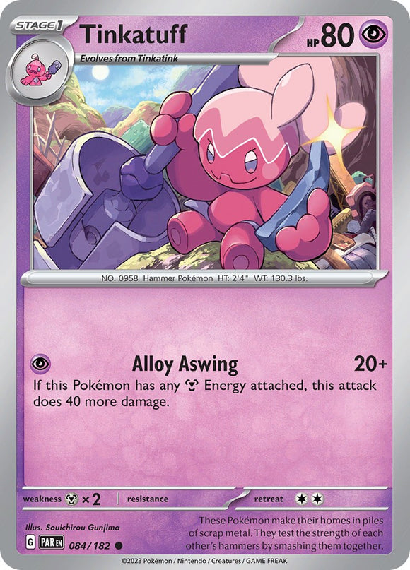 Tinkatuff (084/182) - [Scarlet & Violet: Paradox Rift] Reverse Holofoil