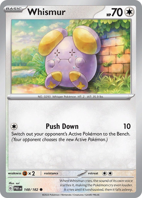 Whismur (148/182) - [Scarlet & Violet: Paradox Rift] Reverse Holofoil