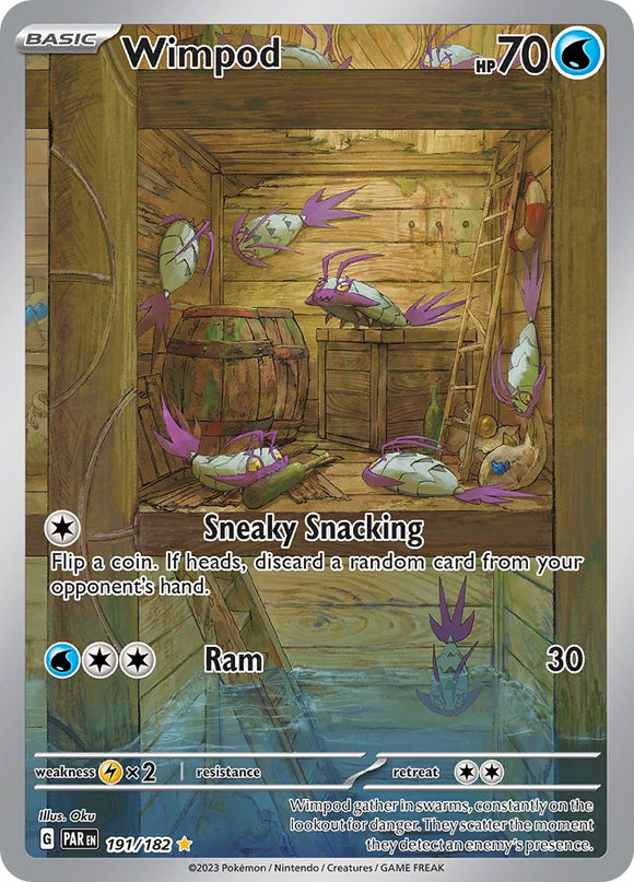 Wimpod (191/182) - [Scarlet & Violet: Paradox Rift] Holofoil