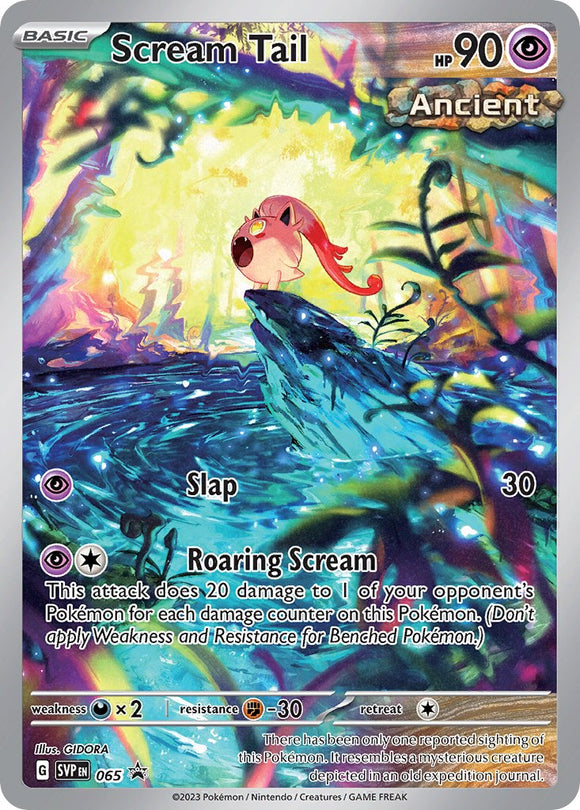 Scream Tail - [065] - (SV Scarlet & Violet Promo Cards) Holofoil