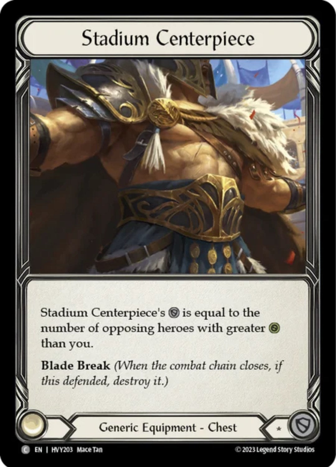 Stadium Centerpiece [HVY203] [Heavy Hitters] Cold Foil