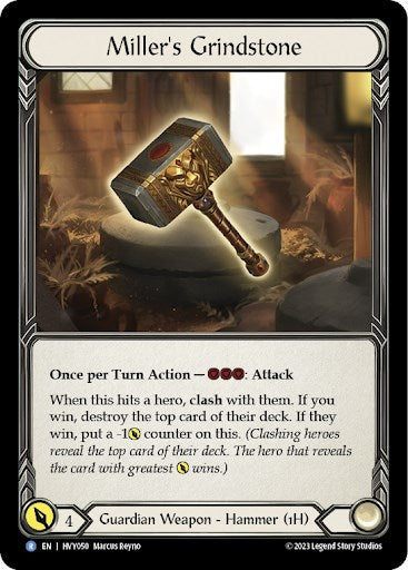 Miller's Grindstone [HVY050] [Heavy Hitters] Rainbow Foil