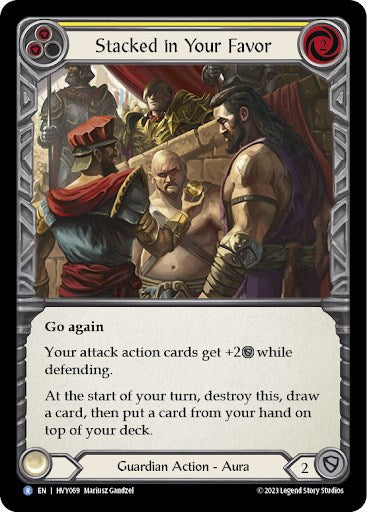 Stacked in Your Favor (Yellow) [HVY069] [Heavy Hitters]