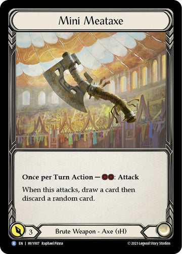 Mini Meataxe [HVY007] [Heavy Hitters] Cold Foil