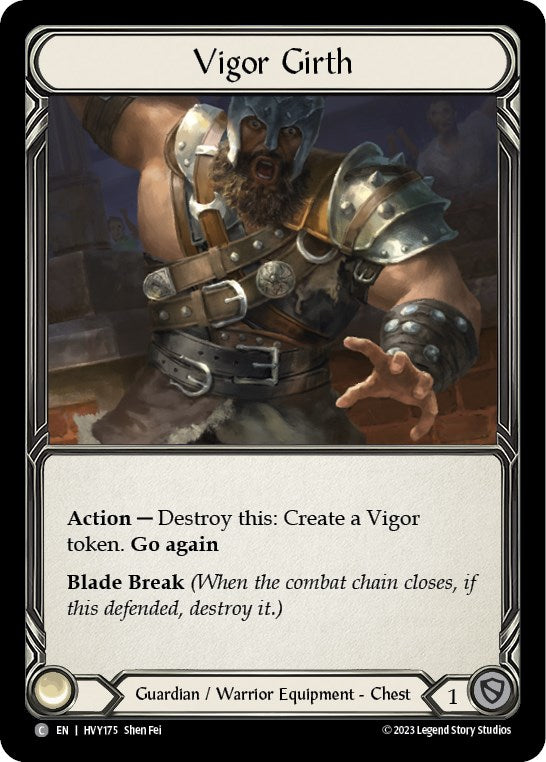 Vigor Girth [HVY175] [Heavy Hitters] Cold Foil
