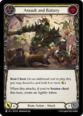 Assault and Battery (Yellow) [HVY027] [Heavy Hitters]