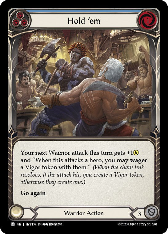 Hold 'em (Blue) [HVY132] [Heavy Hitters]