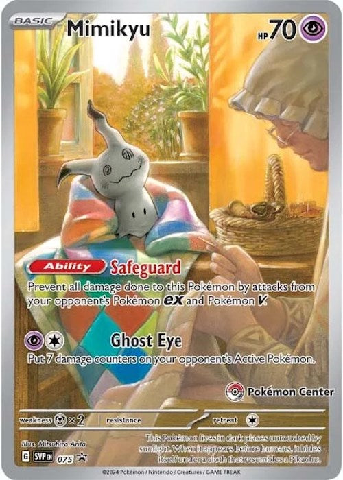Mimikyu (Pokemon Center Exclusive) [SVP075] - (SV Scarlet & Violet Promo Cards) Holofoil