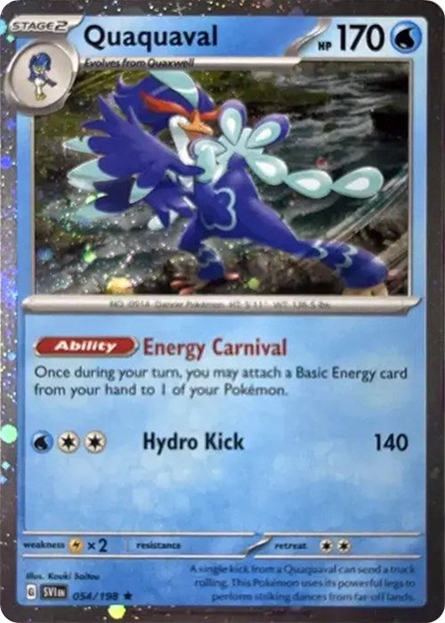 Quaquaval - 054/198 (Cosmos Holo) [054/198] [Miscellaneous Cards & Products] Holofoil