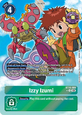 Izzy Izumi (Alternate Art) [BT15-085 R] [Exceed Apocalypse] Foil
