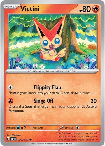 Victini [030/162] - (Temporal Forces) Reverse Holofoil