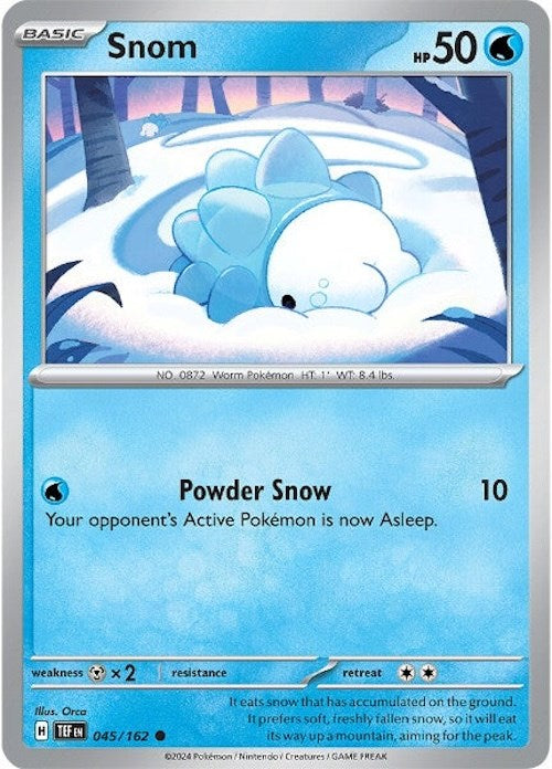 Snom [45/162] - (Temporal Forces) Reverse Holofoil