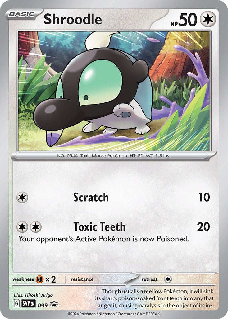 Shroodle - 099 [099] [Scarlet & Violet Promo Cards] Holofoil