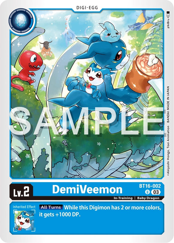 DemiVeemon [BT16-002 U] [Beginning Observer]
