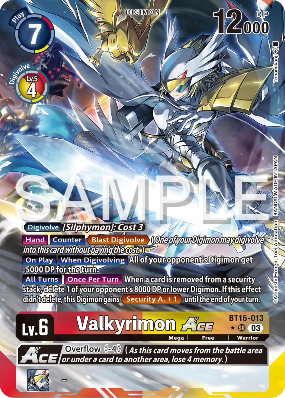 Valkyrimon ACE (Alternate Art) [BT16-013-SR] [Beginning Observer] Foil