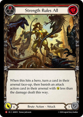 Strength Rules All [AKO013] [Armory Deck: Kayo]