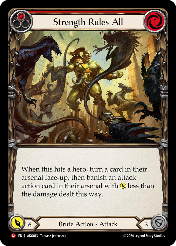 Strength Rules All [AKO013] [Armory Deck: Kayo]
