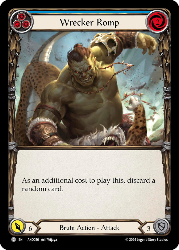 Wrecker Romp (Blue) [AKO026] [Armory Deck: Kayo]