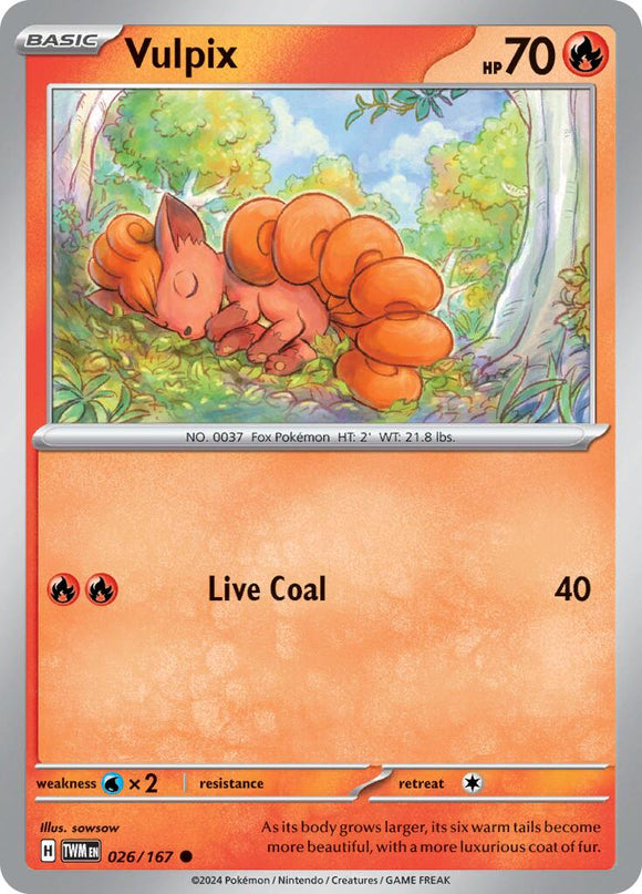 Vulpix [026/167] - (Twilight Masquerade)