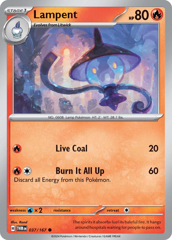 Lampent [037/167] - (Twilight Masquerade)