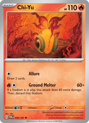 Chi-Yu [039/167] - (Twilight Masquerade) Reverse Holofoil