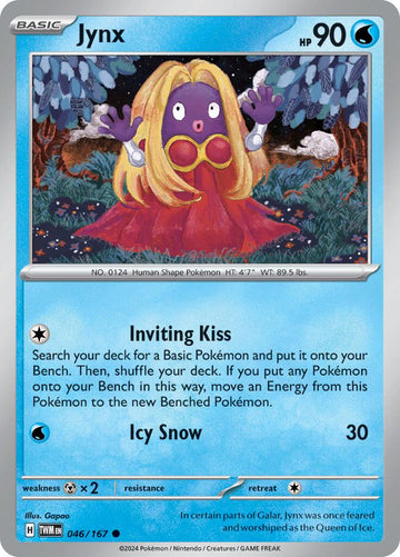 Jynx [046/167] - (Twilight Masquerade) Reverse Holofoil