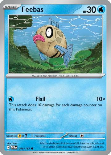 Feebas [049/167] - (Twilight Masquerade) Reverse Holofoil