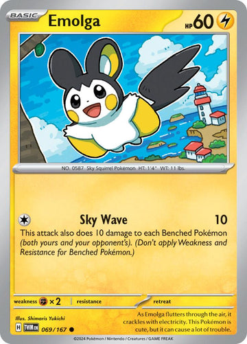 Emolga [069/167] - (Twilight Masquerade)