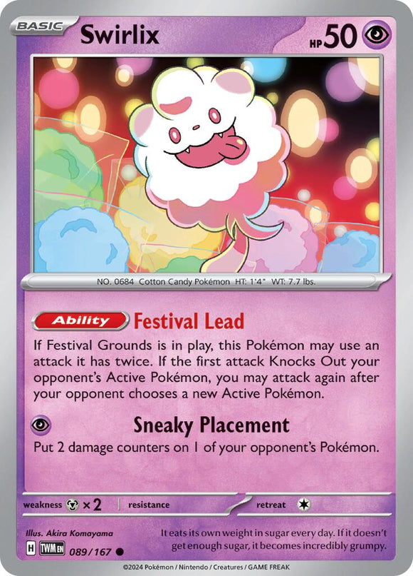 Swirlix [089/167] - (Twilight Masquerade) Reverse Holofoil