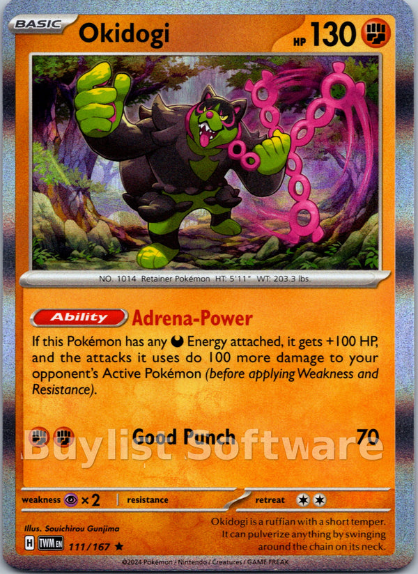Okidogi [111/167] [Twilight Masquerade] Holofoil