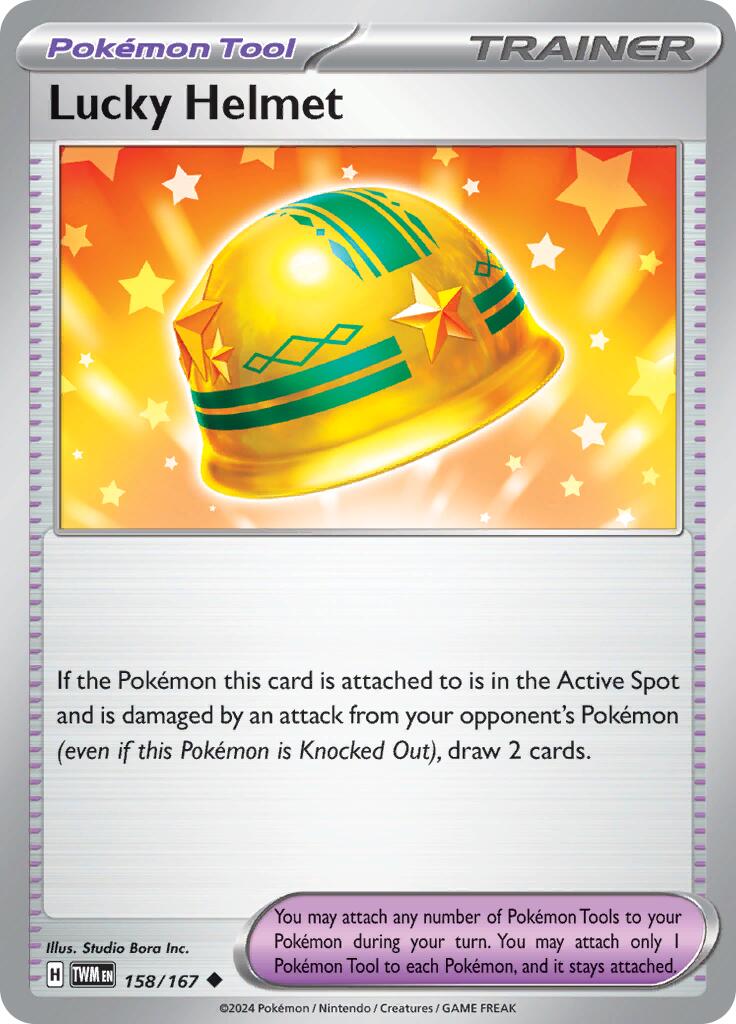 Lucky Helmet [158/167] - (Twilight Masquerade) Reverse Holofoil