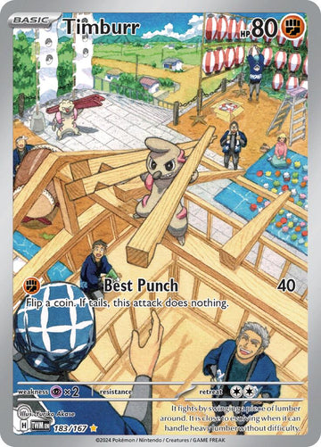 Timburr [183/167] - (Twilight Masquerade) Holofoil