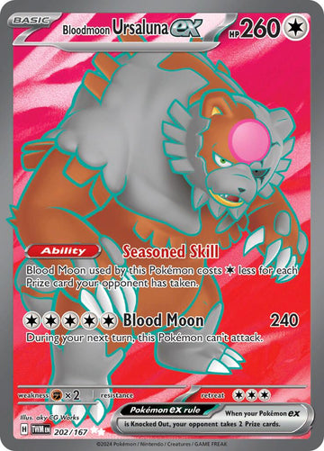 Bloodmoon Ursaluna ex [202/167] - (Twilight Masquerade) Holofoil