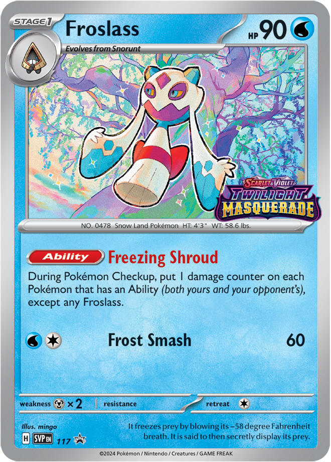 Froslass - 117 [117] [Scarlet & Violet Promo Cards] Holofoil