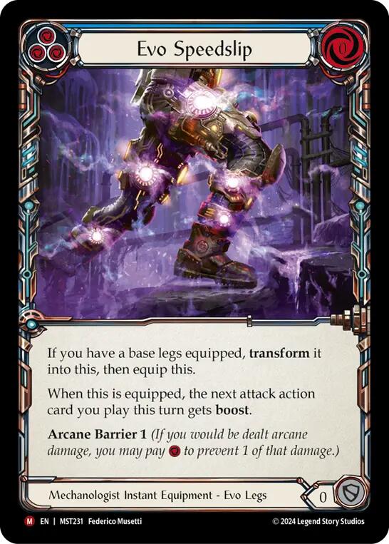 Evo Speedslip [MST231] (Part the Mistveil) Cold Foil