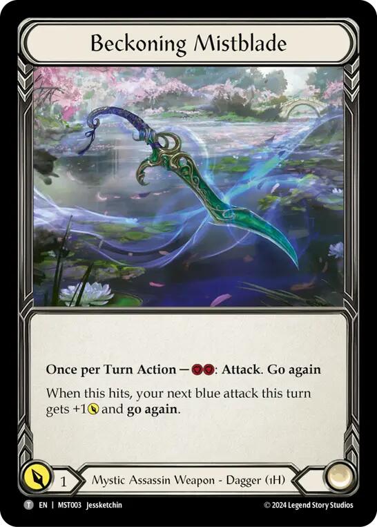 Beckoning Mistblade // Tiger Taming Khakkara [MST003//MST159] [Part the Mistveil]