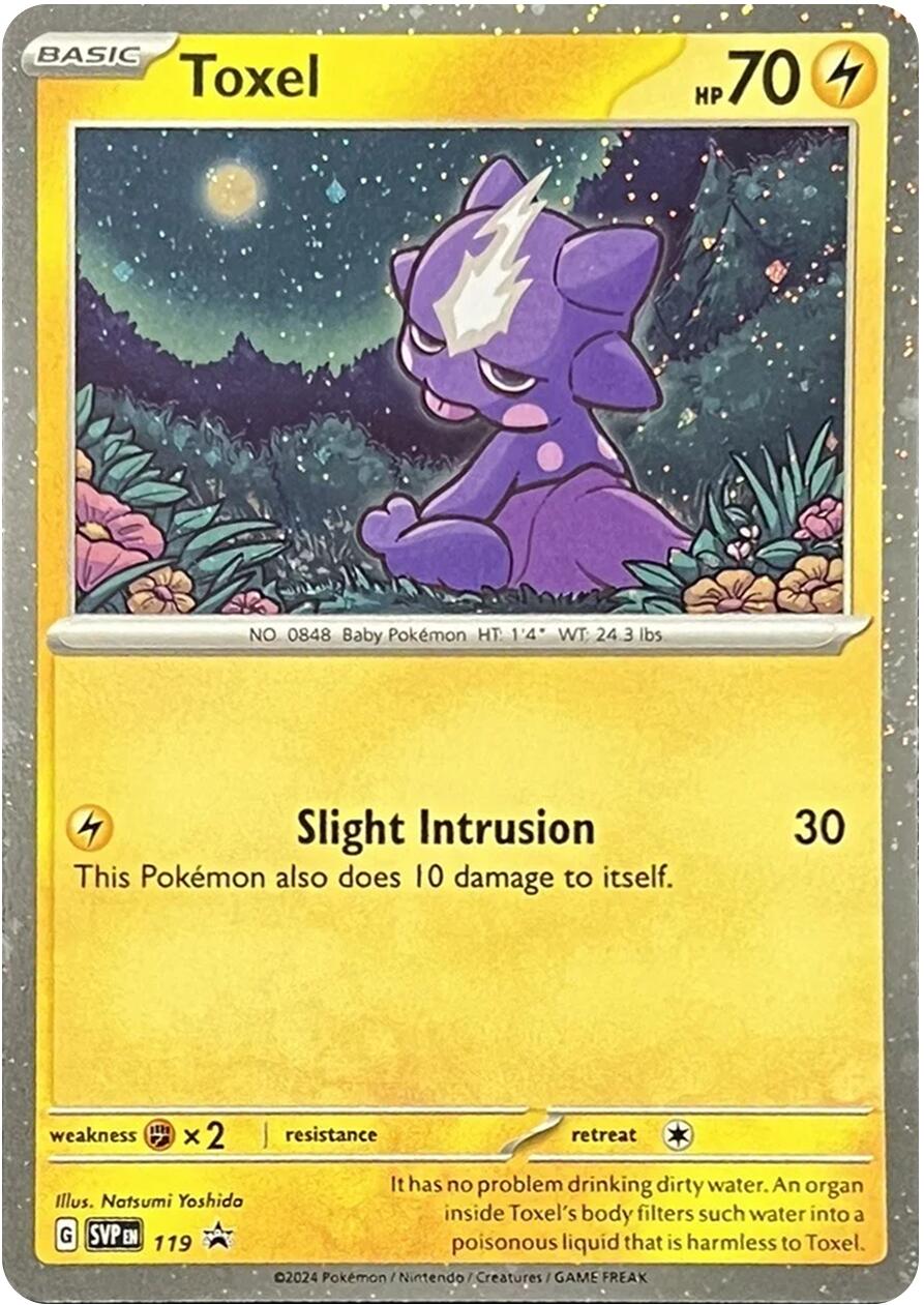 Toxel - 119 [119] [Scarlet & Violet Promo Cards] Holofoil