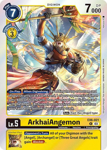 ArkhaiAngemon [EX6-021-R] [Infernal Ascension] Foil