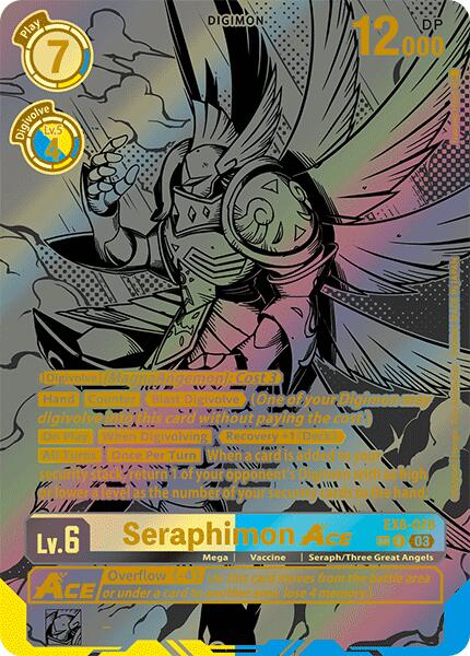 Seraphimon ACE (Textured) [EX6-028-R] [Infernal Ascension] Foil