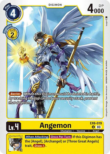 Angemon [EX6-019-U] [Infernal Ascension] Normal