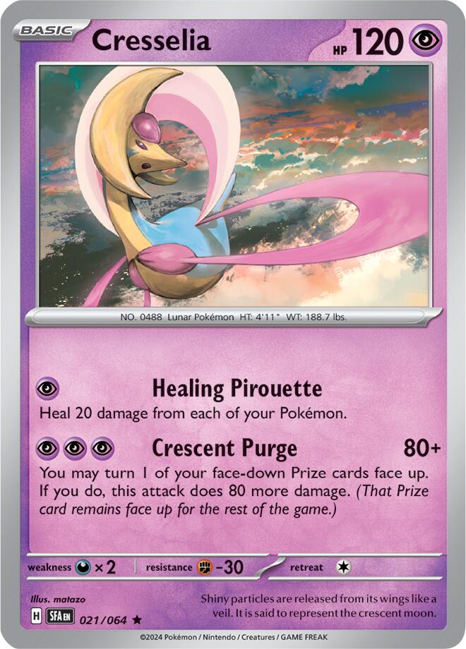 Cresselia [021/064] - (Shrouded Fable) Holofoil