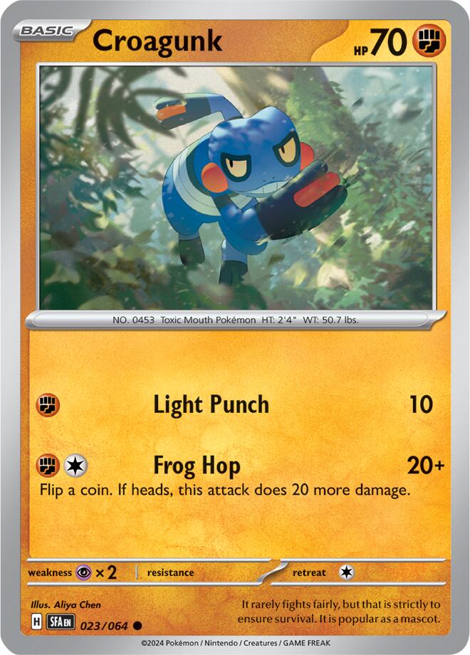 Croagunk [023/064] - (Shrouded Fable)