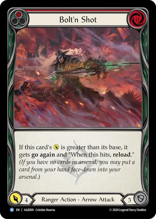 Bolt'n' Shot (Red) [AAZ009] [Armory Deck: Azalea]
