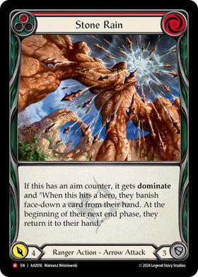 Stone Rain [AAZ016] [Armory Deck: Azalea] Rainbow Foil