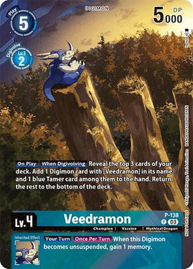 Veedramon (Update Pack 2024) [P-138 P] [Digimon Promotion Cards] Foil