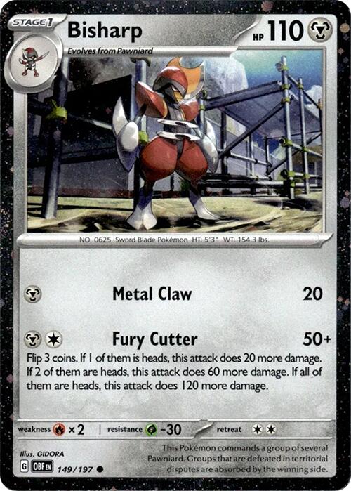 Bisharp - 149/197 (Cosmos Holo) [149/197] [Miscellaneous Cards & Products] Holofoil