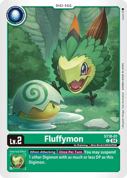 Fluffymon [ST18-01 C] [Starter Deck 18: Guardian Vortex]
