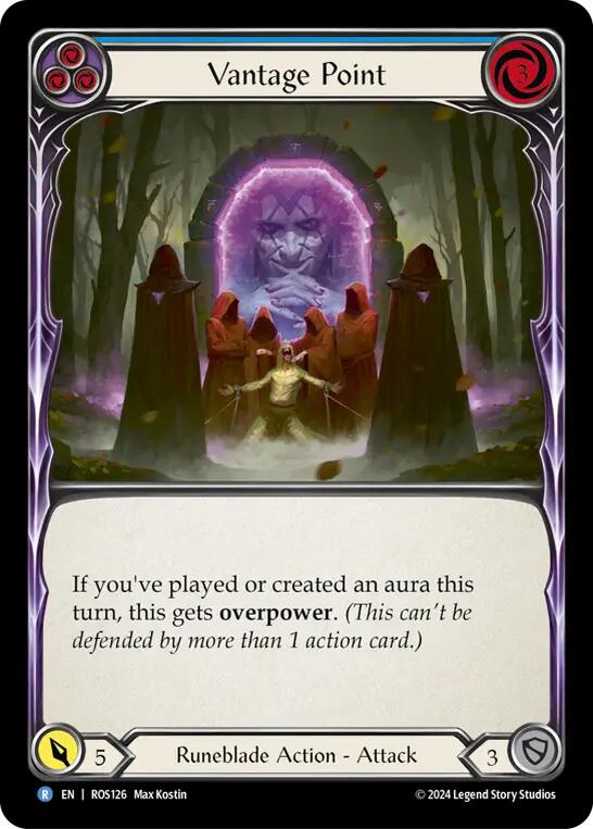 Vantage Point (Blue) [ROS126] [Rosetta] Rainbow Foil