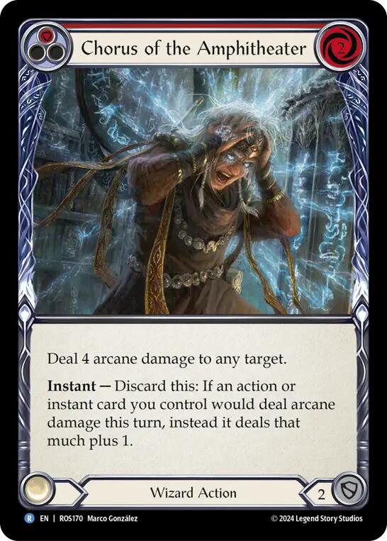 Chorus of the Amphitheater (Red) [ROS170] [Rosetta]