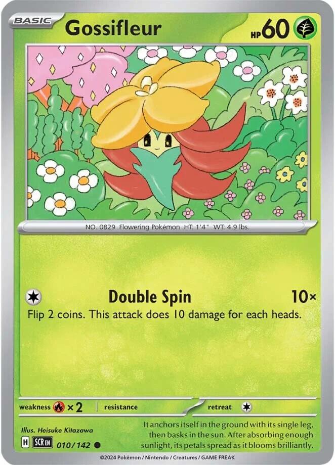 Gossifleur [010/142] - (Stellar Crown) Reverse Holofoil